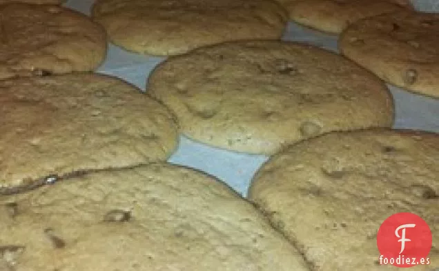 Galletas con Chispas de Chocolate y Mantequilla de Maní con Proteínas