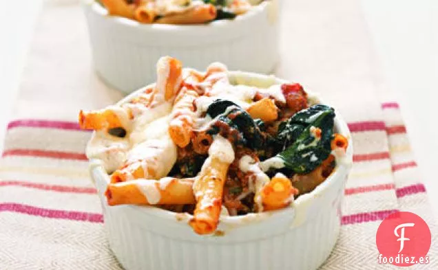 Ziti al Horno al Estilo de Lasaña