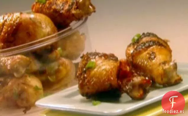 Piernas de Pollo A La Parrilla con Cilantro y Lima