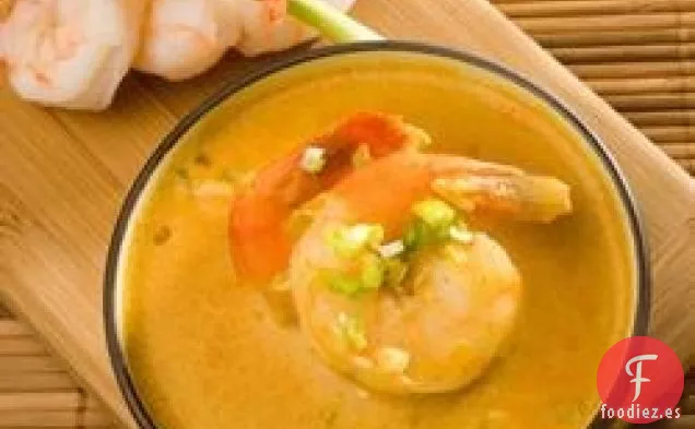 Sopa de Camarones al Curry