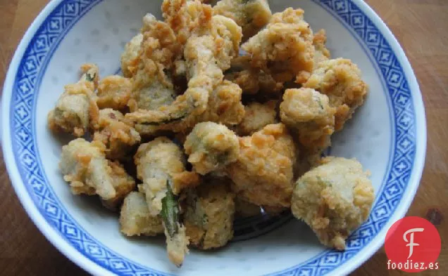 Cocinar El Libro: Okra Frita