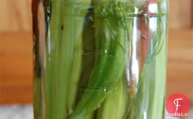 Okra en Escabeche de la Abuela Oma