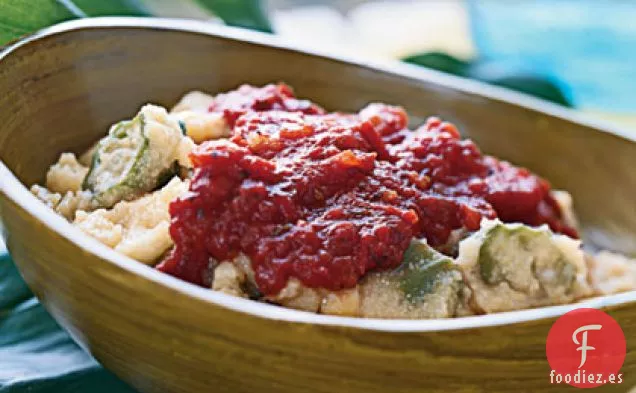 Coo-Coo Mixto de Verduras con Salsa de Tomate
