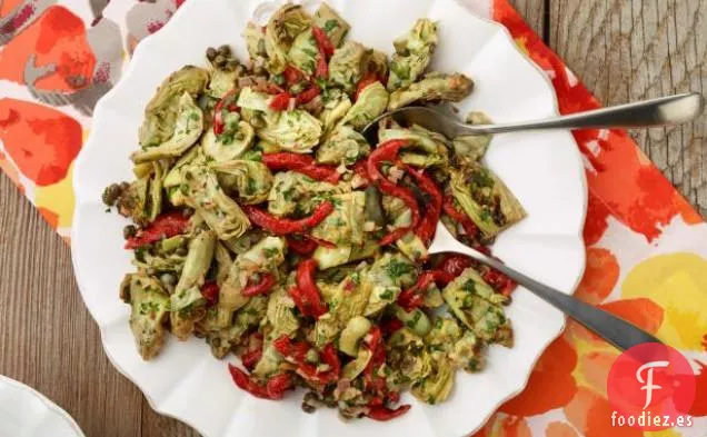 Ensalada de Alcachofas Asadas