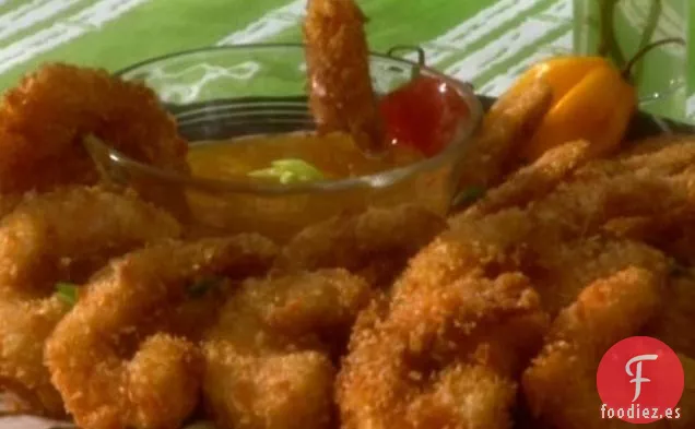 Camarones de Coco con Mermelada de Naranja