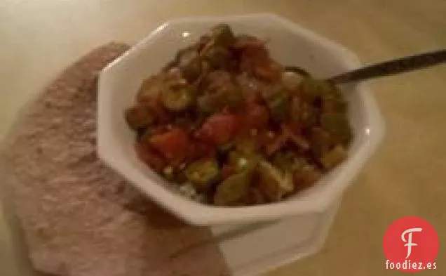 Bhindi Masala (Curry de Okra Picante)