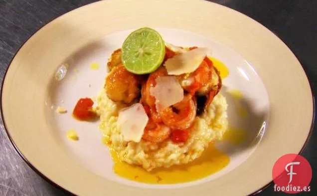 Risotto de Langosta y Gambas