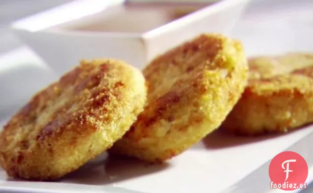 Tortas de Patatas Fritas Redondas