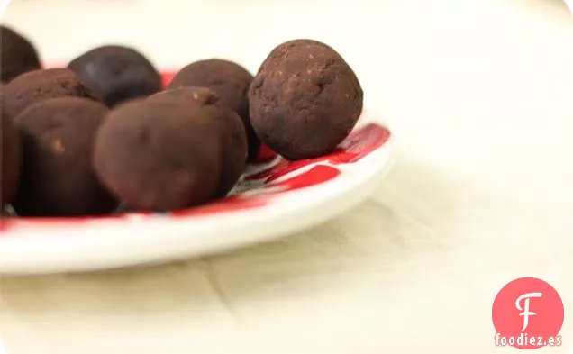 Trufas de Cacahuete y Cacao