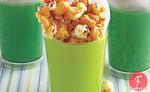 Palomitas de Maíz con Caramelo y Cacahuetes