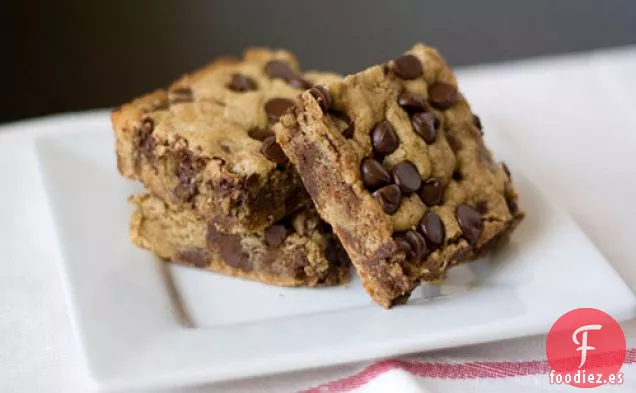 Blondies de Mantequilla de Maní