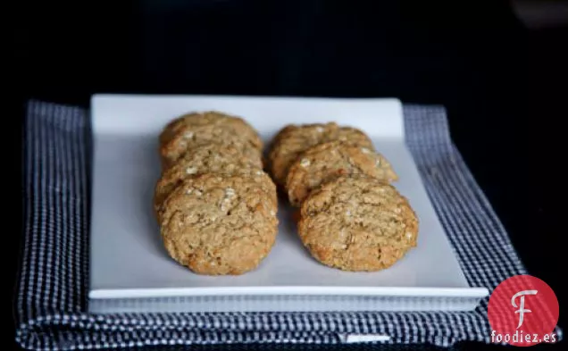 Galletas de Avena con Mantequilla de Maní