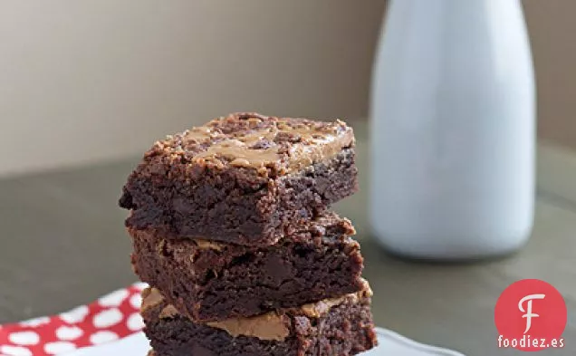 Brownies Kahlua de Mantequilla de Maní