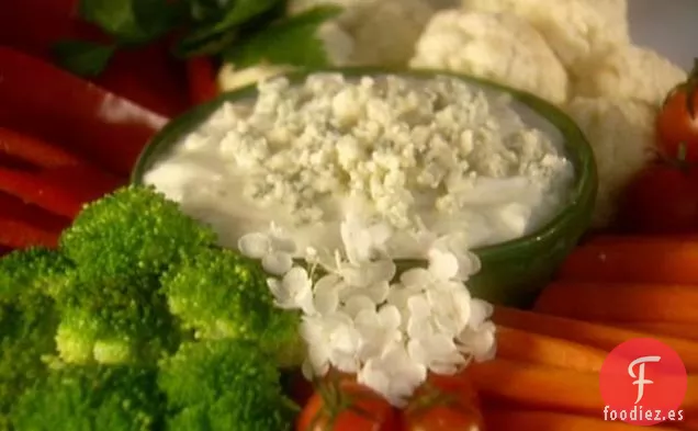 Verduras Crudas con Salsa Ligera