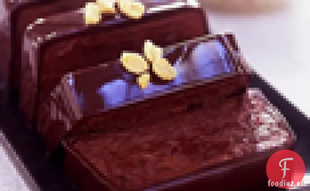 Terrina de Mantequilla de Cacahuete y Chocolate con Cacahuetes Azucarados