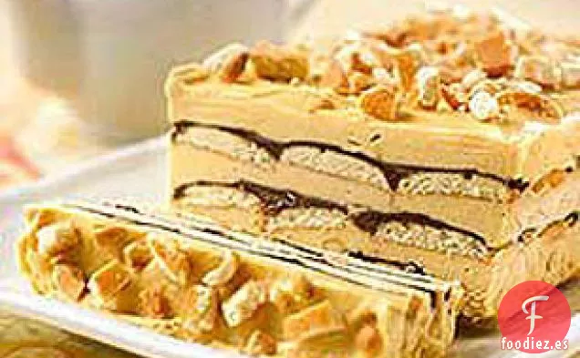 Pan de Mantequilla de Maní con Espuma