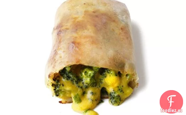 Bolsillos de Brócoli y Queso Cheddar