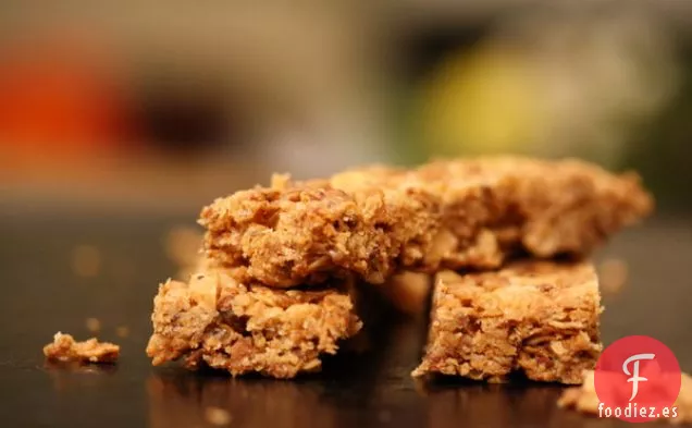 Barras de Granola de Mantequilla de Maní