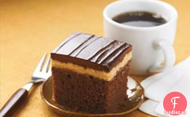 Pastel de Mantequilla de Cacahuete y Chocolate