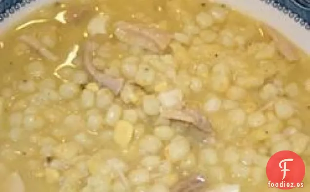 Sopa de Pollo y Maíz I