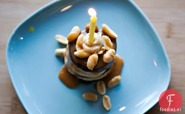 Pilas de Mantequilla de Maní de Chocolate