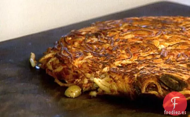 Pizza de Espaguetis