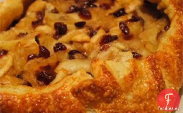 Crostada de Manzana y Arándanos