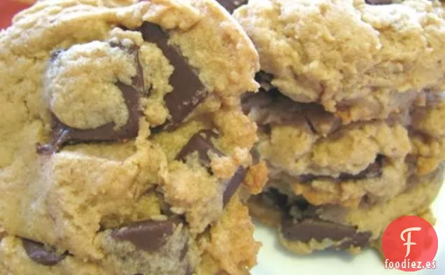 Galletas de Chocolate con Mantequilla de Maní