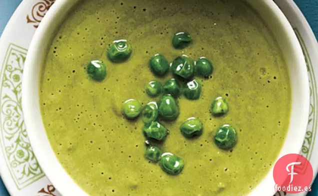 Sopa de Guisantes Fría Rápida