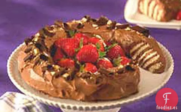 Pastel Sin Hornear con Mantequilla de Maní y Chocolate