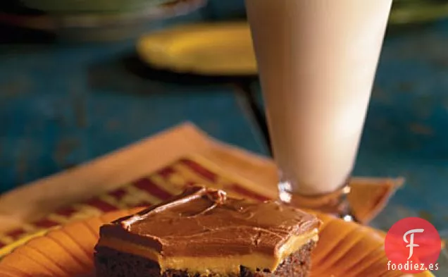 Pastel de Chocolate con Mantequilla de Maní