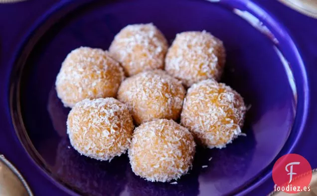 Trufas de Mantequilla de Maní y Miel