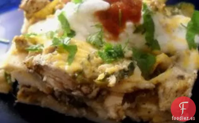Cazuela de Calabacín con Tortilla