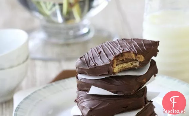 Sándwiches de Mantequilla de Maní y Chocolate de Disneyland