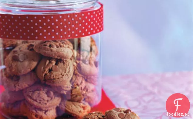 Galletas de Mantequilla de Maní y Cacao