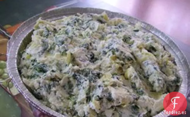 Salsa de Alcachofa de Espinacas Realmente Malvada