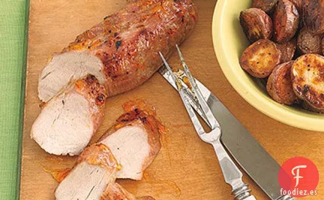 Lomo de Cerdo Glaseado de Naranja