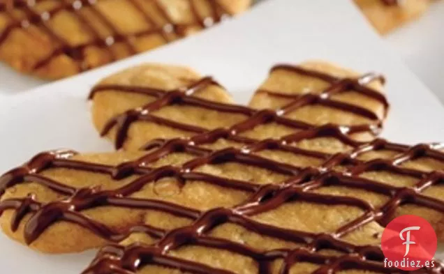 Galletas Recortadas de Mantequilla de Maní