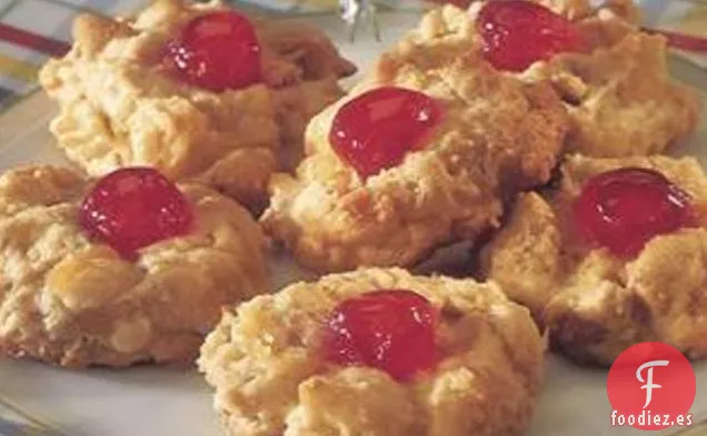 Gotas de Piña con Chip de Mantequilla de Maní