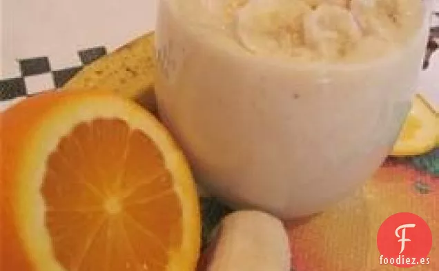 Batido de Plátano y Naranja