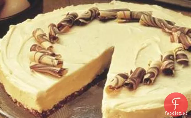 Tarta de Queso de Chocolate y Mantequilla de Maní sin hornear