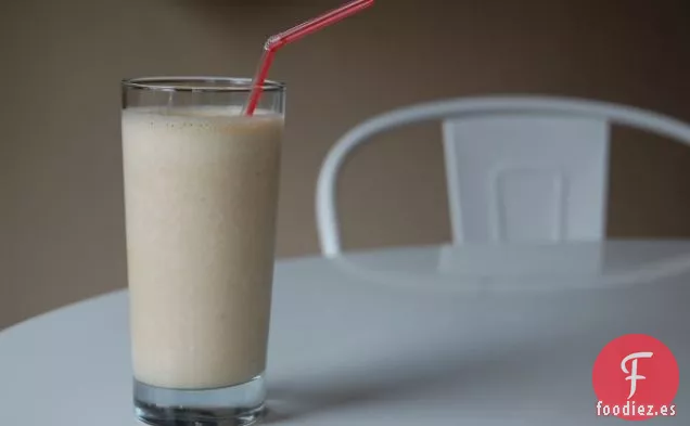Receta de Batido de Plátano con Mantequilla de Maní