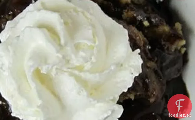 Budín de Mantequilla de Maní de Dulce de Azúcar Caliente en el Microondas