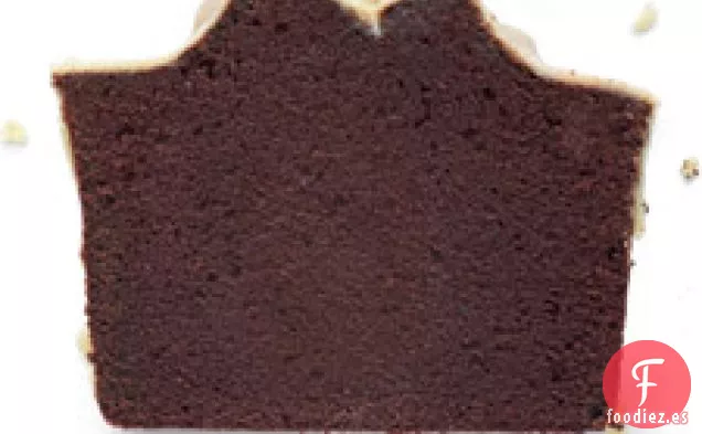 Pastel De Chocolate Con Glaseado De Mantequilla De Maní