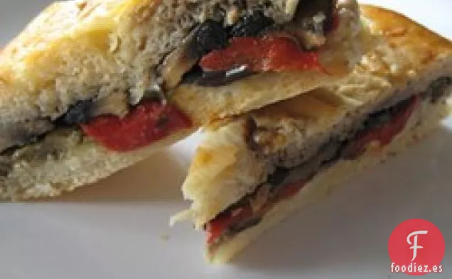 Sándwich de Verduras Mediterráneas a la Parrilla