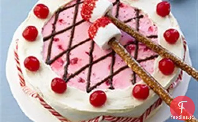 Tarta de Tambor Navideña de Edy