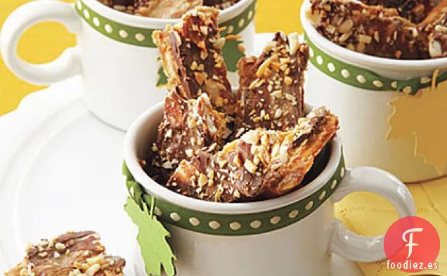 Caramelo de Mantequilla de Cacahuete y Chocolate