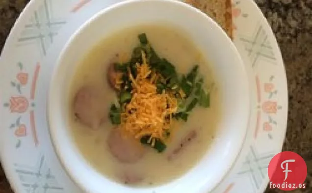 Sopa de Patata Al Horno con Calidad de Restaurante