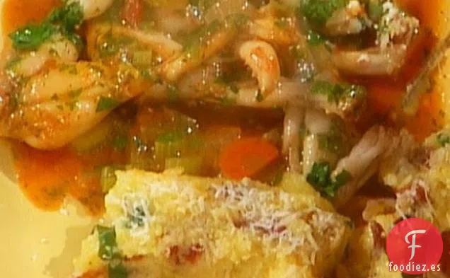 Guazetto di Rane (Guiso de Pata de Rana)