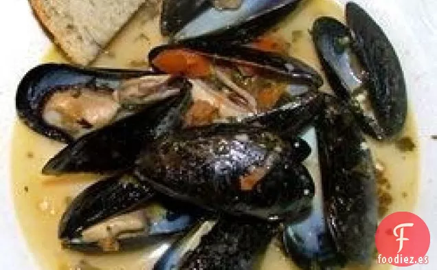 Mejillones de Patti a la Mariniere